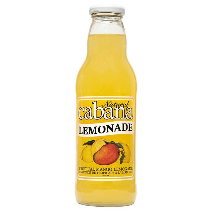 Tropical Mango Lemonade Natural Cabana